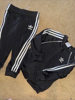 Adidas track suit - pants and jacket 12-18m